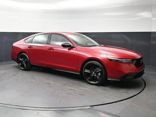 Radiant Red Metallic 2026 Honda Accord Hybrid