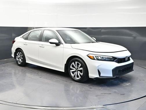 Platinum White Pearl 2025 Honda Civic