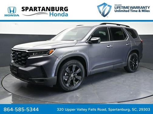 Modern Steel Metallic 2025 Honda Pilot