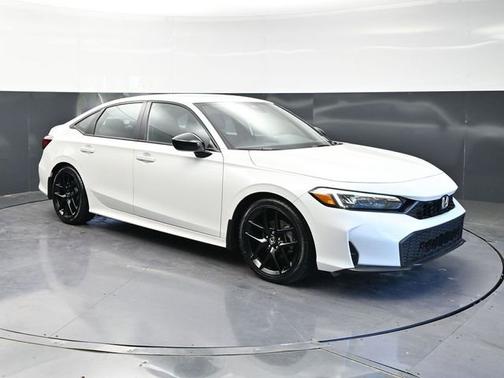 Platinum White Pearl 2025 Honda Civic