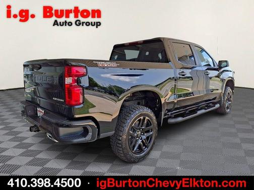 Black 2026 Chevrolet Silverado 1500 Custom Trail Boss