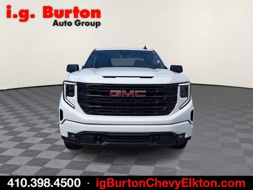 Summit White 2024 GMC Sierra 1500 Elevation