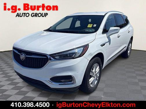 Summit White 2018 Buick Enclave Essence