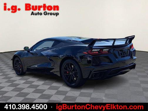 Black 2026 Chevrolet Corvette Stingray w/1LT