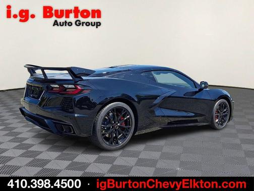 Black 2026 Chevrolet Corvette Stingray w/1LT