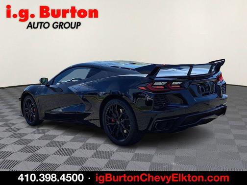 Black 2026 Chevrolet Corvette Stingray w/1LT