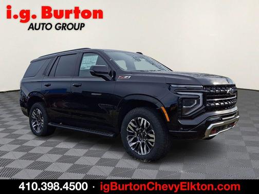 Black 2026 Chevrolet Tahoe Z71