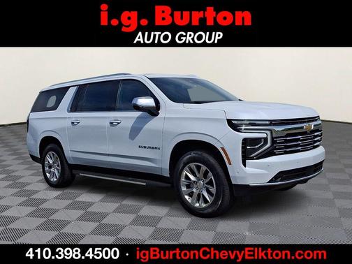 Polar White 2026 Chevrolet Suburban Premier