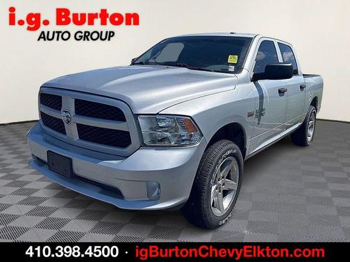 Bright Silver Clearcoat Metallic 2016 RAM 1500 Tradesman