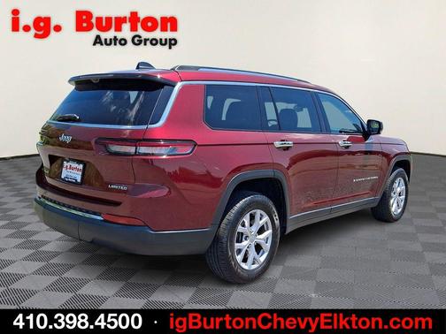 Velvet Red Pearlcoat 2022 Jeep Grand Cherokee L Limited