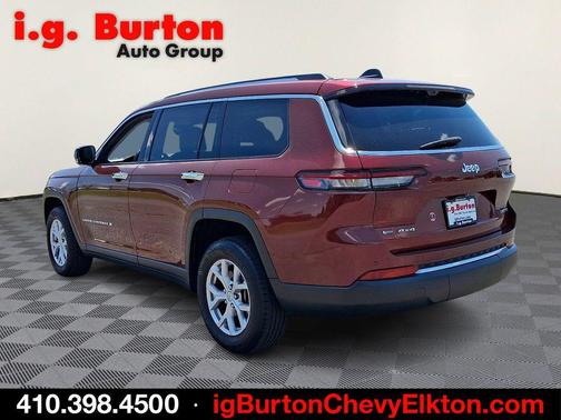 Velvet Red Pearlcoat 2022 Jeep Grand Cherokee L Limited