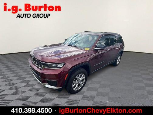 Velvet Red Pearlcoat 2022 Jeep Grand Cherokee L Limited