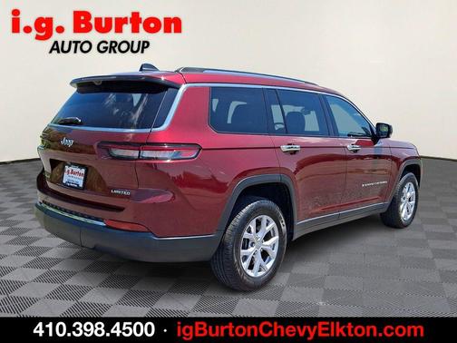 Velvet Red Pearlcoat 2022 Jeep Grand Cherokee L Limited