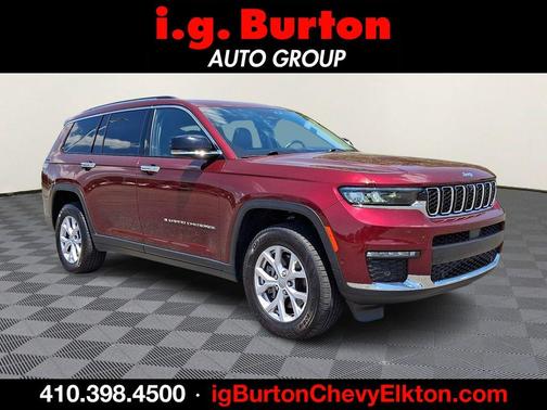 Velvet Red Pearlcoat 2022 Jeep Grand Cherokee L Limited
