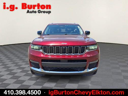 Velvet Red Pearlcoat 2022 Jeep Grand Cherokee L Limited
