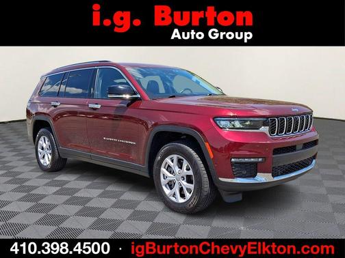 Velvet Red Pearlcoat 2022 Jeep Grand Cherokee L Limited