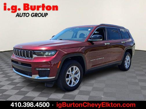 Velvet Red Pearlcoat 2022 Jeep Grand Cherokee L Limited