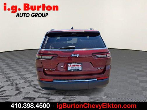 Velvet Red Pearlcoat 2022 Jeep Grand Cherokee L Limited