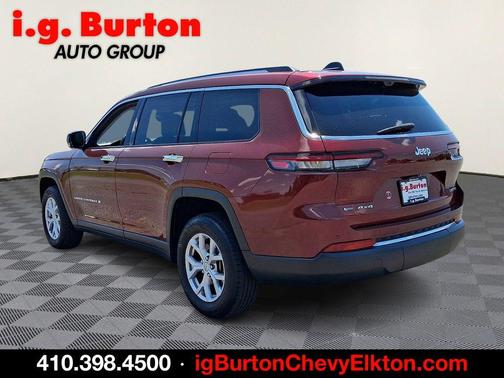 Velvet Red Pearlcoat 2022 Jeep Grand Cherokee L Limited