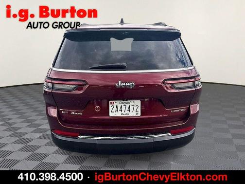 Velvet Red Pearlcoat 2022 Jeep Grand Cherokee L Limited