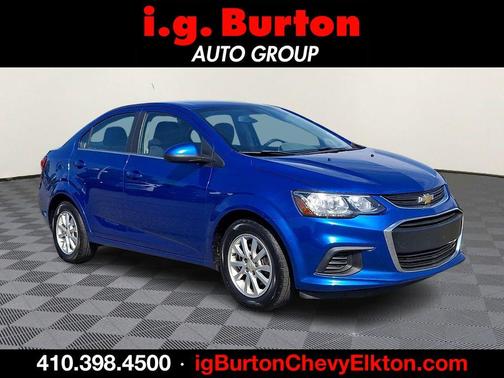 Blue Metallic 2019 Chevrolet Sonic LT