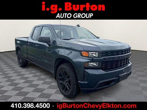 Shadow Gray Metallic 2021 Chevrolet Silverado 1500 Custom