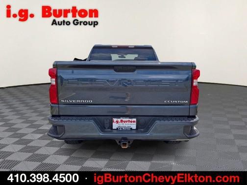 Shadow Gray Metallic 2021 Chevrolet Silverado 1500 Custom