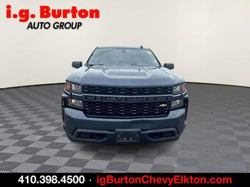 Shadow Gray Metallic 2021 Chevrolet Silverado 1500 Custom