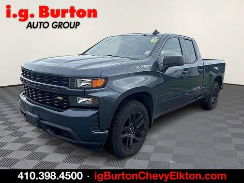Shadow Gray Metallic 2021 Chevrolet Silverado 1500 Custom