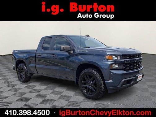 Shadow Gray Metallic 2021 Chevrolet Silverado 1500 Custom