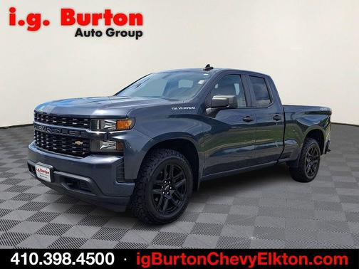Shadow Gray Metallic 2021 Chevrolet Silverado 1500 Custom