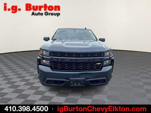 Shadow Gray Metallic 2021 Chevrolet Silverado 1500 Custom