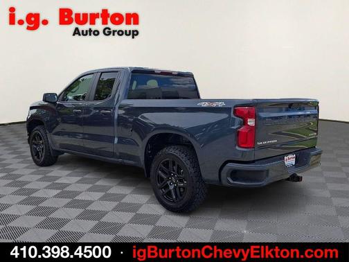 Shadow Gray Metallic 2021 Chevrolet Silverado 1500 Custom