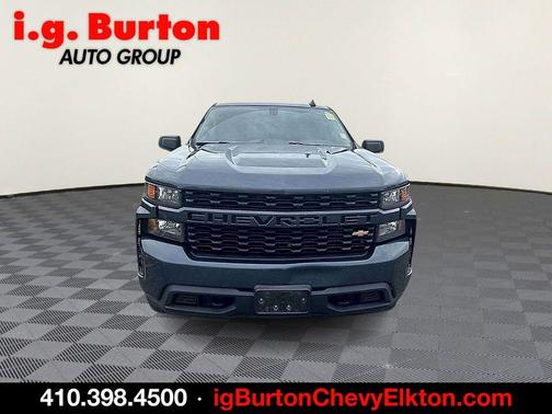 Shadow Gray Metallic 2021 Chevrolet Silverado 1500 Custom