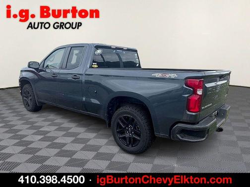Shadow Gray Metallic 2021 Chevrolet Silverado 1500 Custom