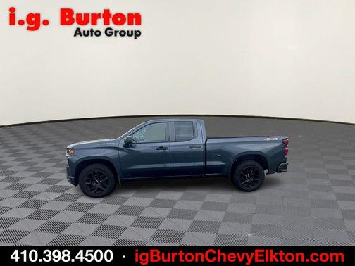 Shadow Gray Metallic 2021 Chevrolet Silverado 1500 Custom
