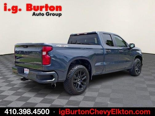 Shadow Gray Metallic 2021 Chevrolet Silverado 1500 Custom
