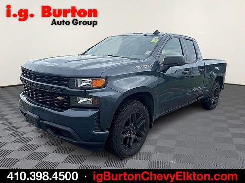 Shadow Gray Metallic 2021 Chevrolet Silverado 1500 Custom