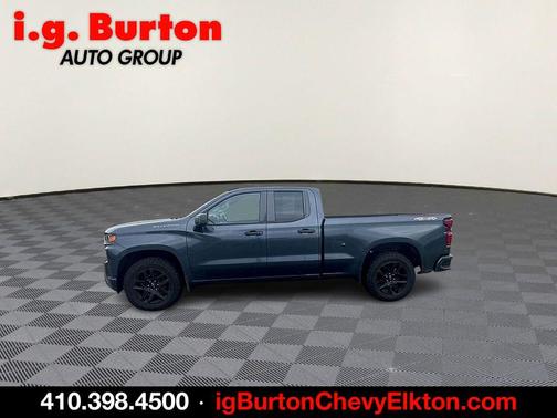 Shadow Gray Metallic 2021 Chevrolet Silverado 1500 Custom