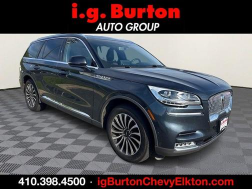 Blue Metallic 2023 Lincoln Aviator Reserve AWD