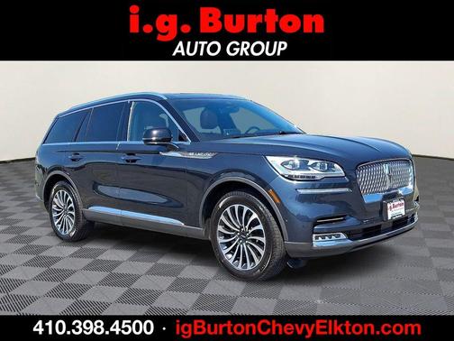 Blue Metallic 2023 Lincoln Aviator Reserve AWD