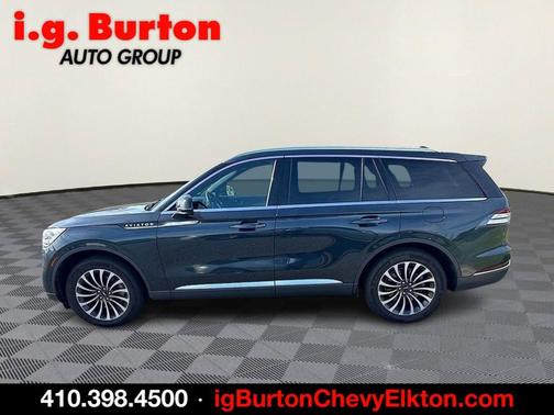 Blue Metallic 2023 Lincoln Aviator Reserve AWD