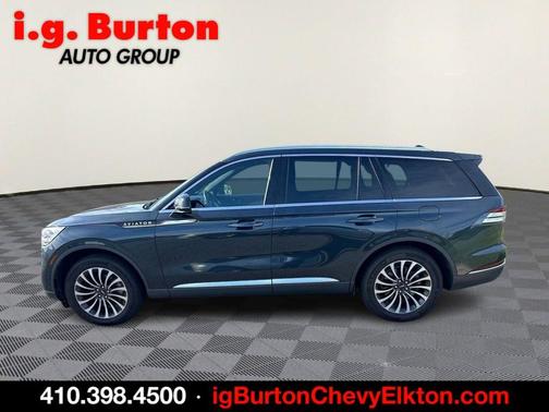 Blue Metallic 2023 Lincoln Aviator Reserve AWD