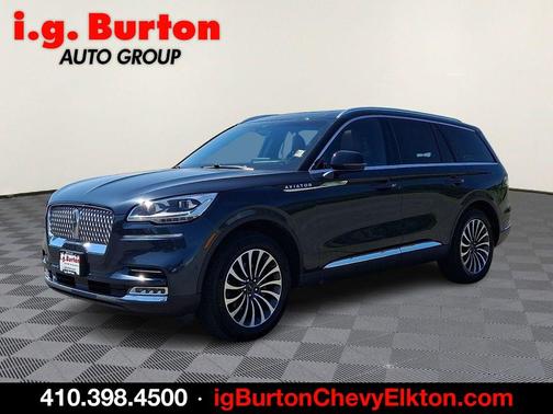 Blue Metallic 2023 Lincoln Aviator Reserve AWD