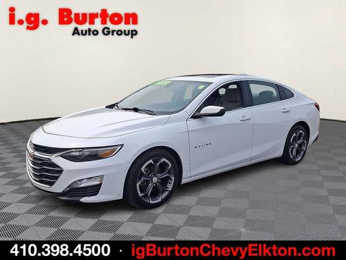 Summit White 2023 Chevrolet Malibu LT