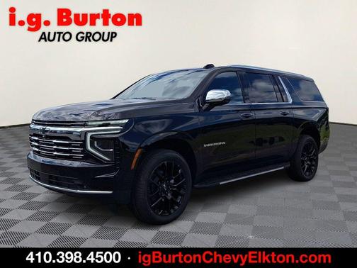 Black 2026 Chevrolet Suburban Premier