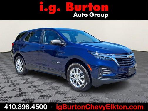 Blue 2023 Chevrolet Equinox LS