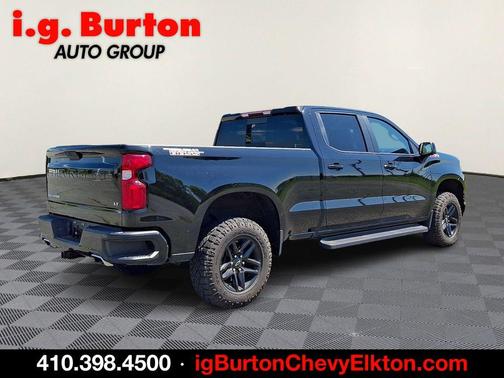 Black 2021 Chevrolet Silverado 1500 LT Trail Boss