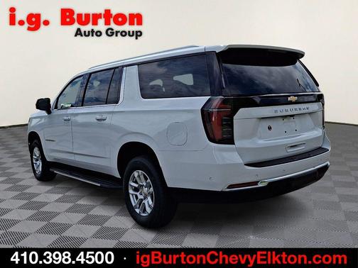 Summit White 2026 Chevrolet Suburban LS