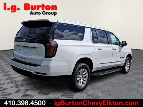 Summit White 2026 Chevrolet Suburban LS